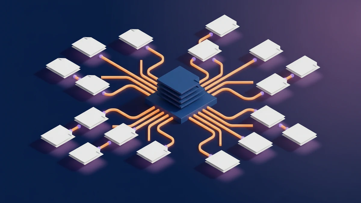 Cover illustration for the article on internal linking rules that scale for e-commerce sites.