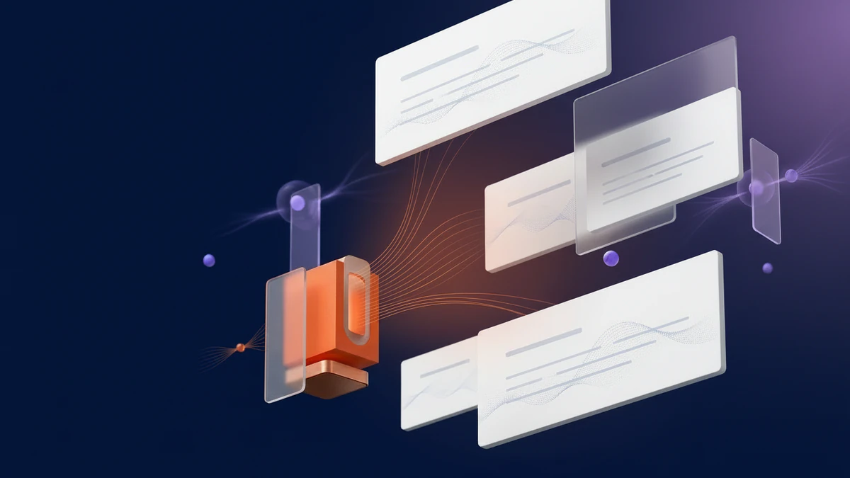 Cover illustration for the article on measuring LLM visibility and AI assistant answers.